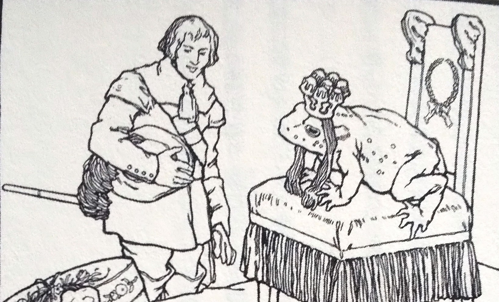 グリム童話 三枚の鳥の羽 ブログ 井戸端会議